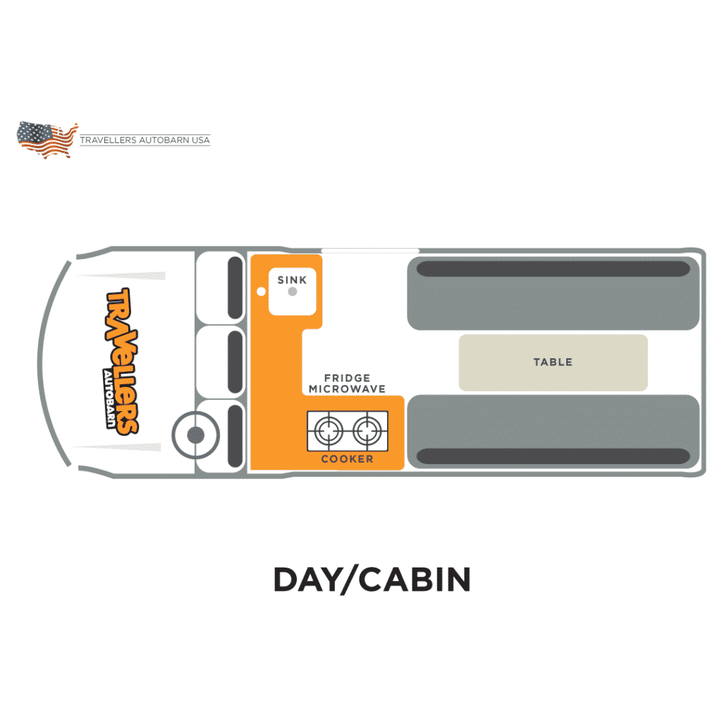 Kuga Campervan Rental & RV Rentals Travellers Autobarn USA