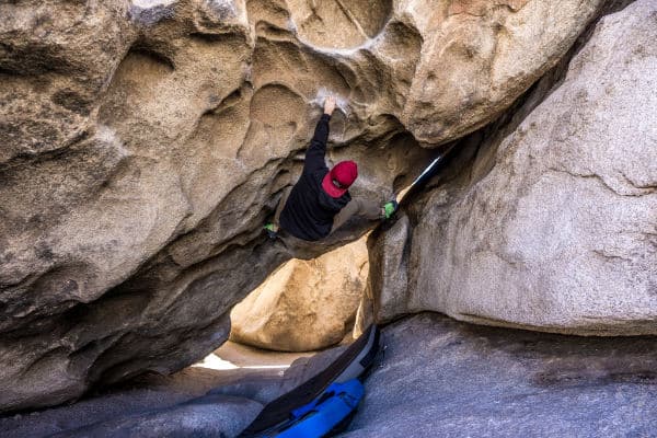 Jumbo Rocks Joshua Tree - Rock Climber