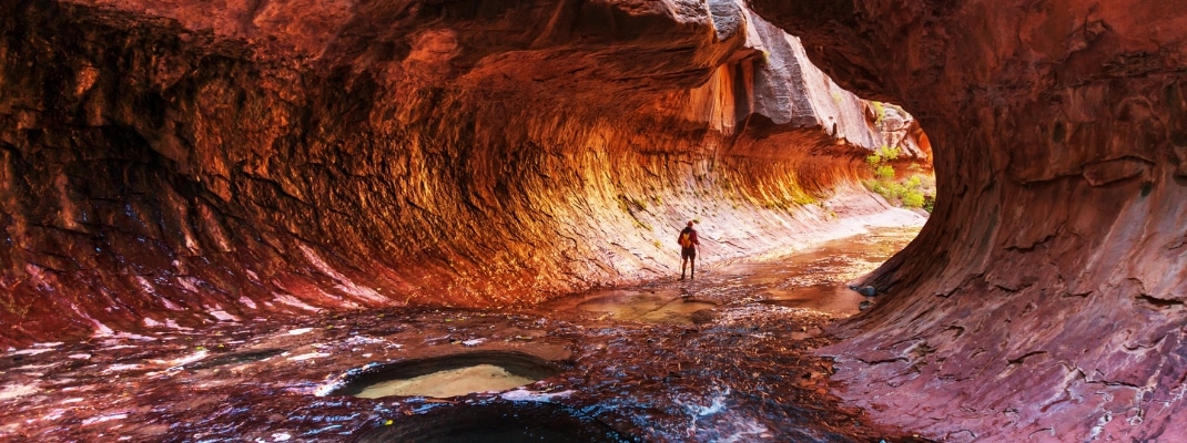 Narrows in Zion National Park, Utah 