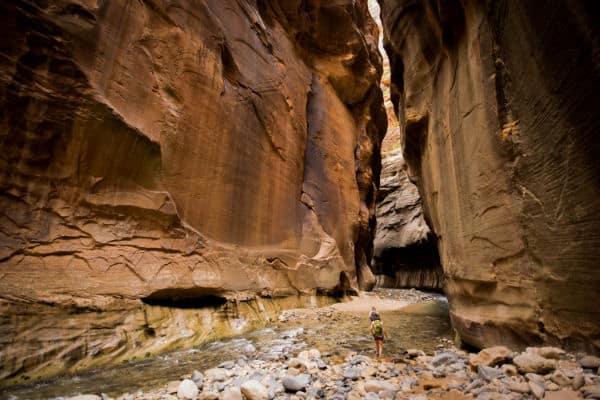 The Narrows in Zion National Park