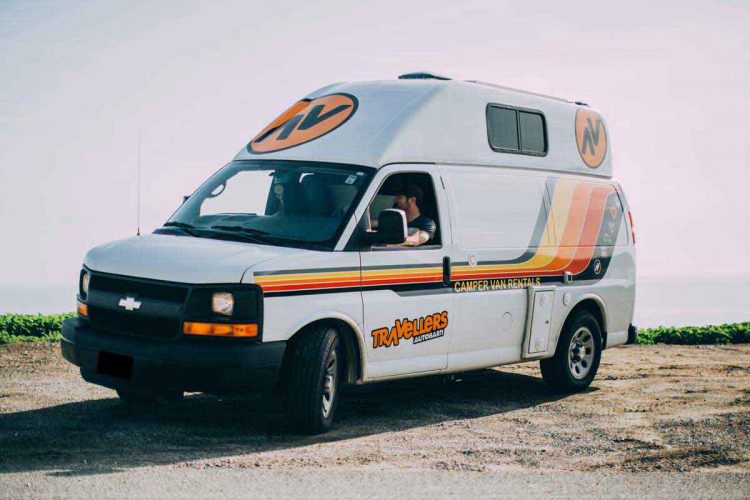 traveling vans for rent