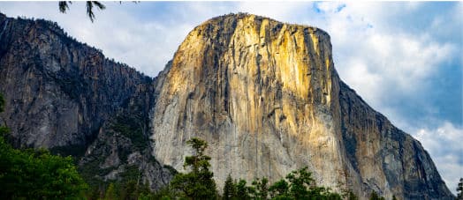 Rock climbing El Capitan in Yosemite