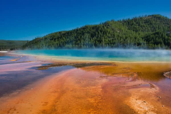 Grand Prismatic Spring in Yellowstone