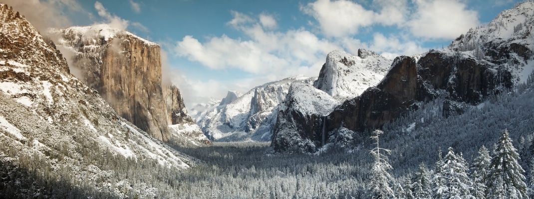 Yosemite National Park in Winter