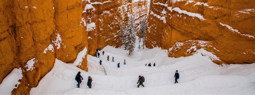 Bryce Canyon National Park in Winter