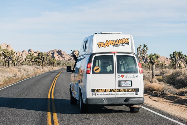 Joshua Tree Music Festival by Campervan