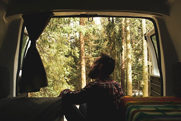 Northern Nights Festival in a Campervan