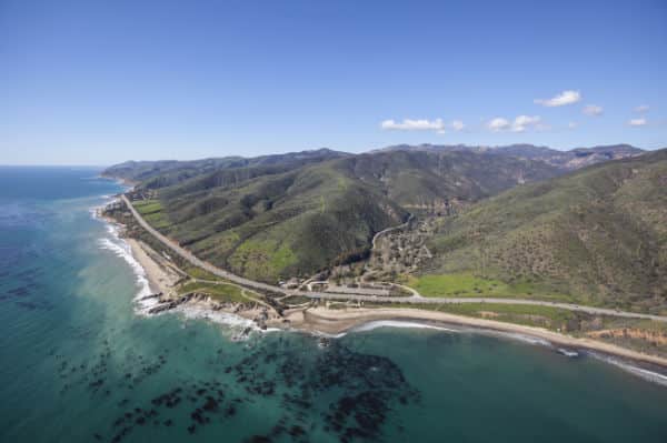 Aerial View of Leo Carrillo State Park