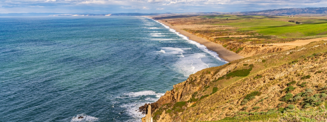 Point Reyes National Seashore in California. 