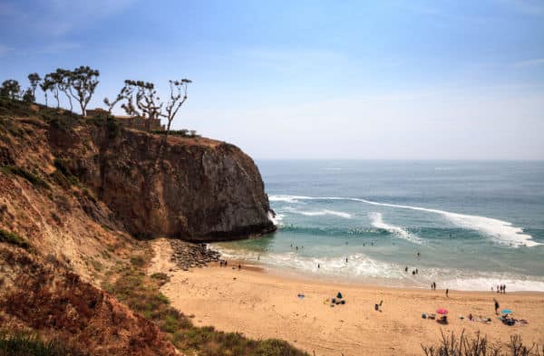 South end of Crystal Cove Beach