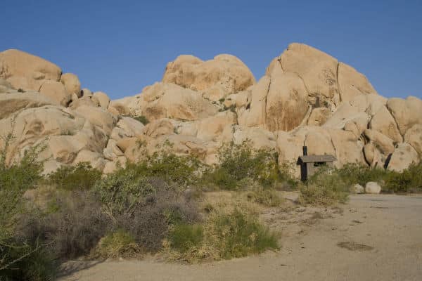 Indian Cove Campground in Joshua Tree