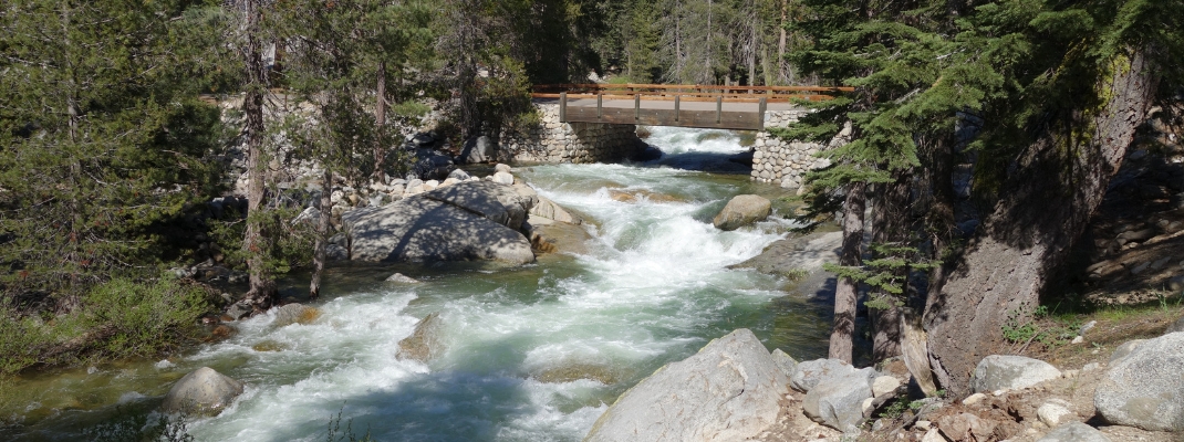 Marble Fork of the Kaweah River in Sequoia National Park