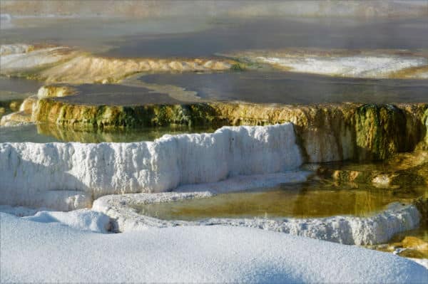 Mammoth Hot springs Yellowstone National Park