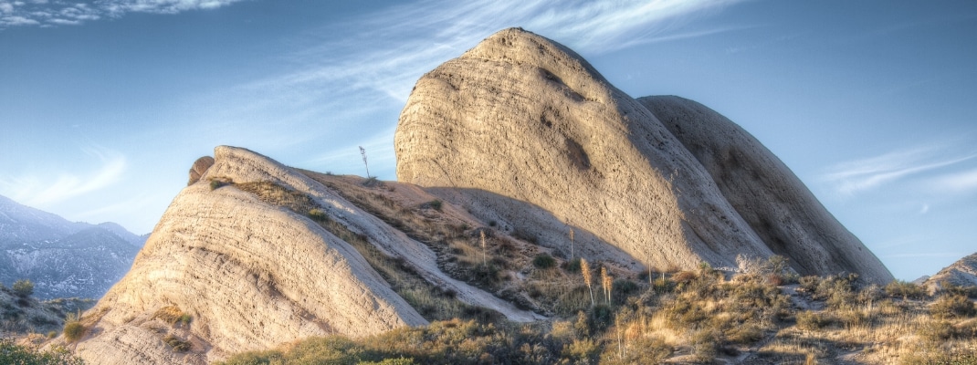 Mormon Rocks in the San Bernardino Mountains, CA, USA 