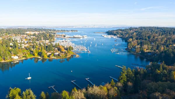 Bainbridge Island outside of Seattle