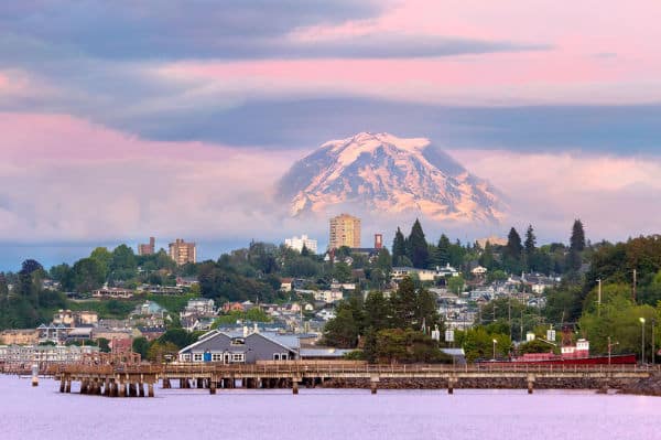 Mount Rainier in Tacoma