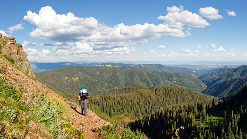 San Juan National Park - Best hiking destinations for a campervan road trip in the united states