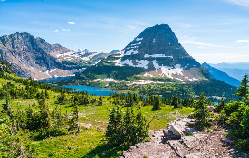 Glacier National Park - Best hiking destinations for a campervan road trip in the united states