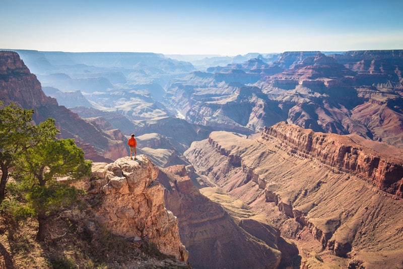 Grand Canyon National Park - Best hiking destinations for a campervan road trip in the united states