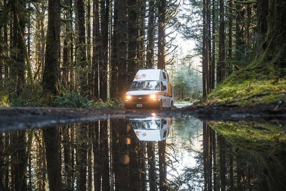 Van Life Guide to Winter Road Trips in a Campervan