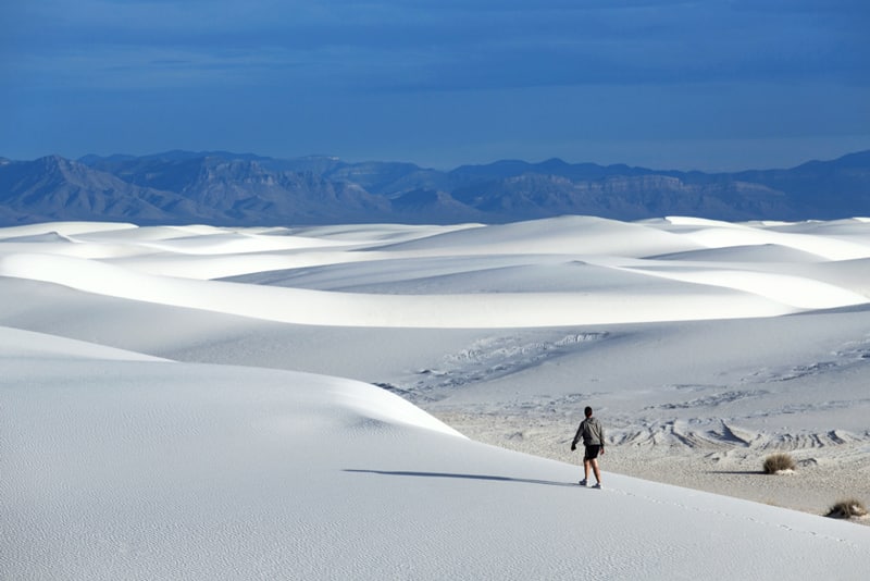 Campervan Destinations for Spring Break Trip - Whitesands National Monument New Mexico