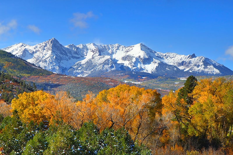 Gunnison National Forest Road Trip in Fall