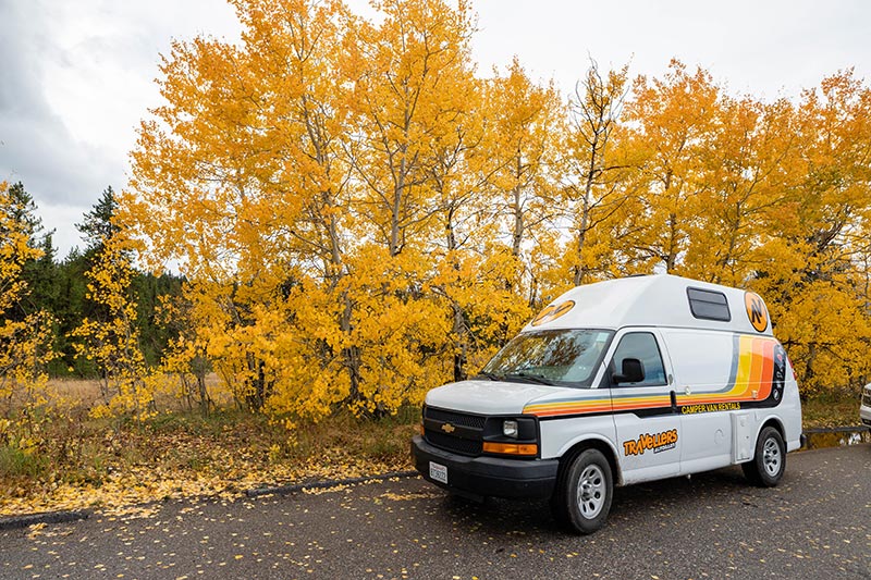 Travellers Autobarn Campervan Road Trip Destinations in Fall