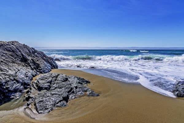 Beach near Crescent City California