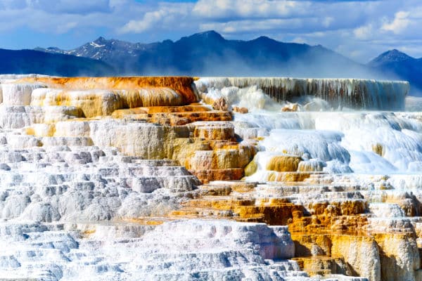 Mammoth Hot Springs Yellowstone