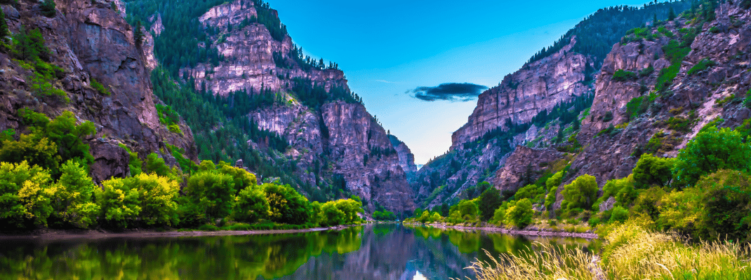 Lake view in Colorado, USA