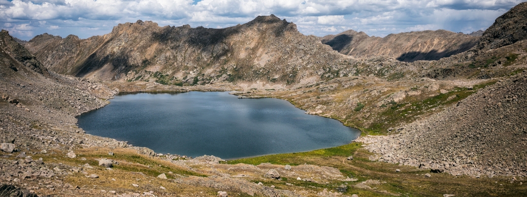 Lost Man Lake in the Hunter-Fryingpan Wilderness, Colorado 