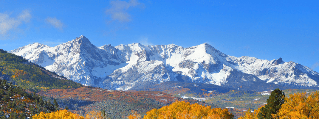 Mountain Range in Aspen, Colorado