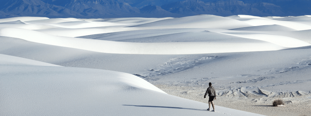 White Sands National Monument New Mexico, USA