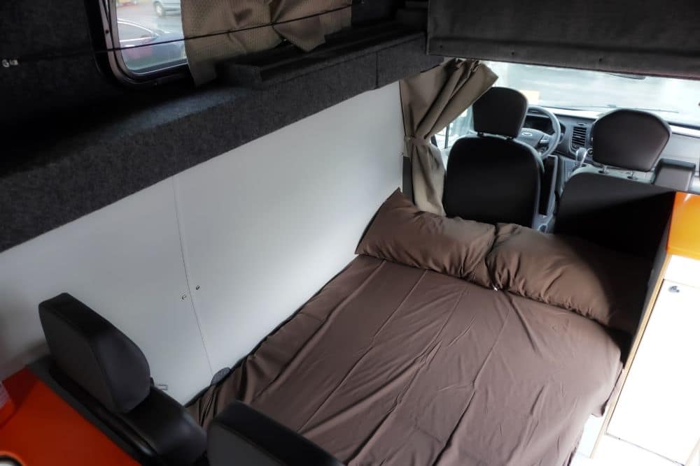 Double Bed - Hi5 Campervan