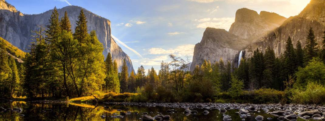 Sunrise at Yosemite National Pak, USA