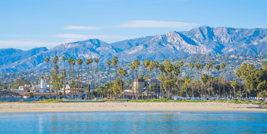 Mediterranean style of Santa Barbara