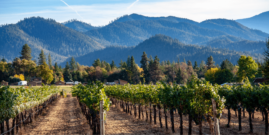 Applegate Valley winery near Ashland, Oregon