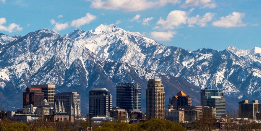 Salt Lake City panoramic