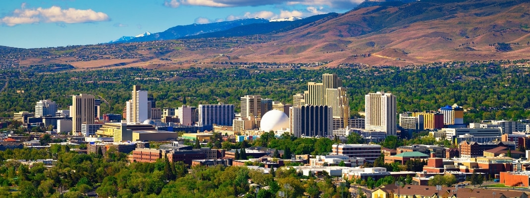 Reno Skyline, Nevada, USA