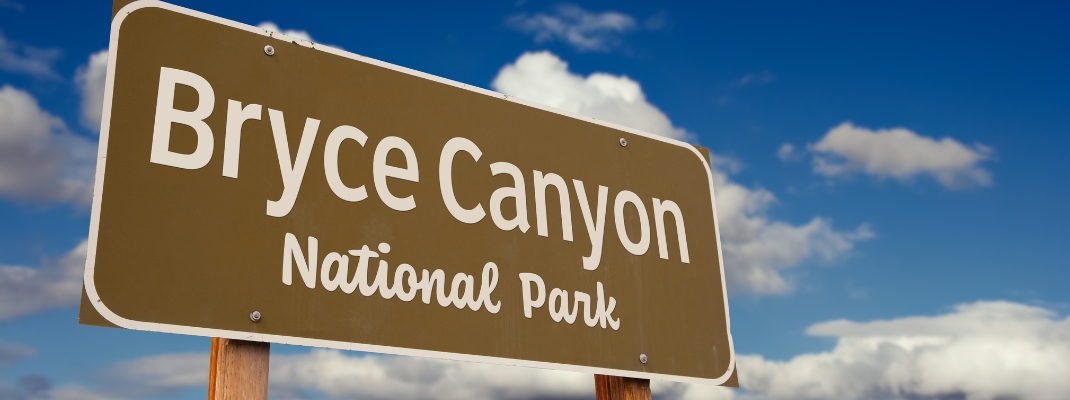 Bryce Canyon National Park (Utah) Road Sign