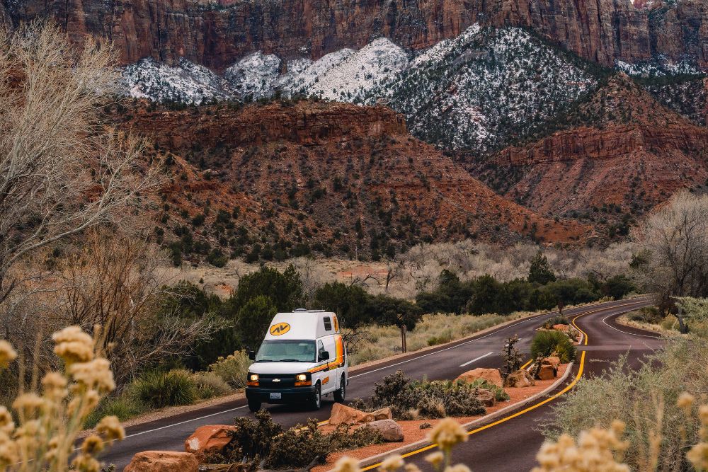 Winter in Zion National Park