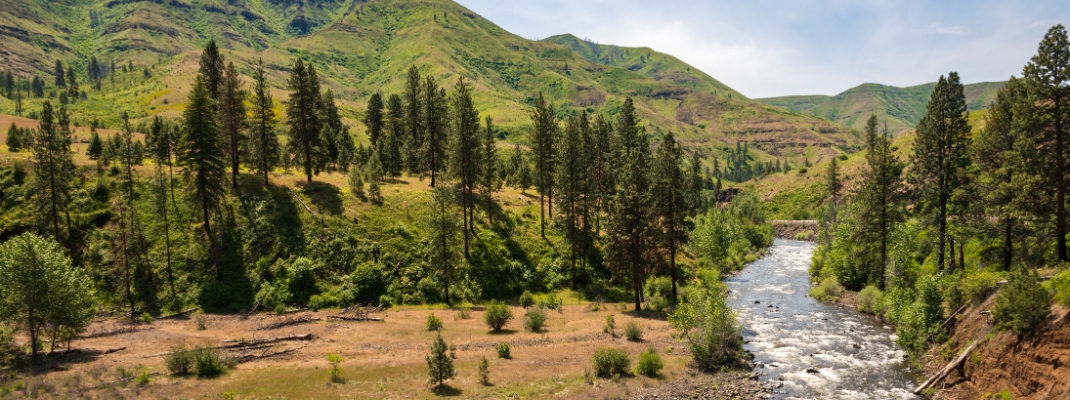 Hells Canyon National Recreation Area in Idaho 