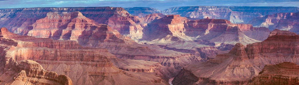 Panoramic view of the Grand Canyon USA