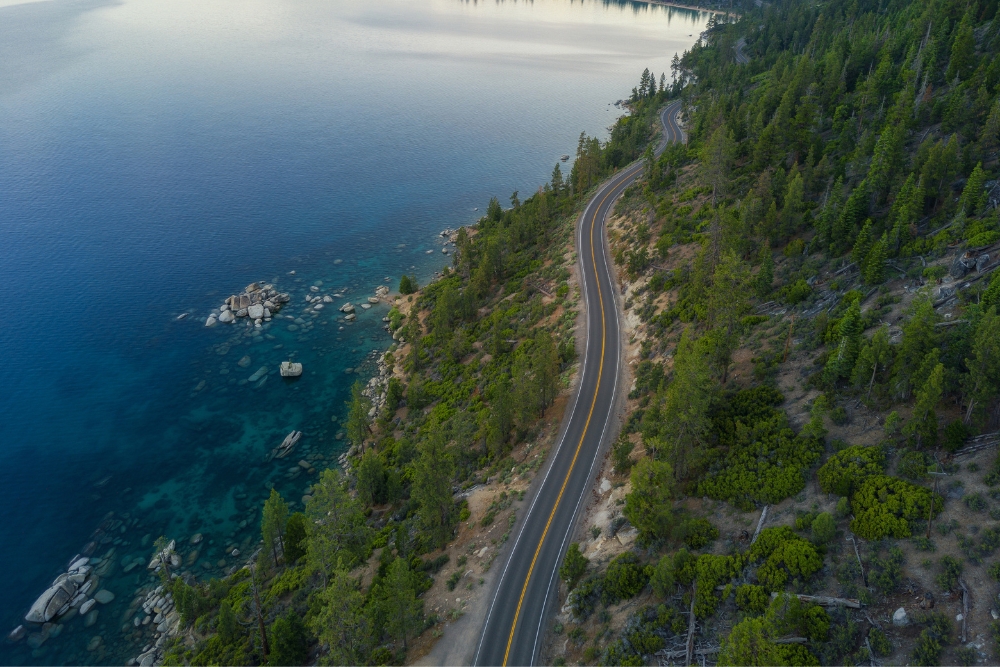 Las Vegas to Lake Tahoe Road Trip