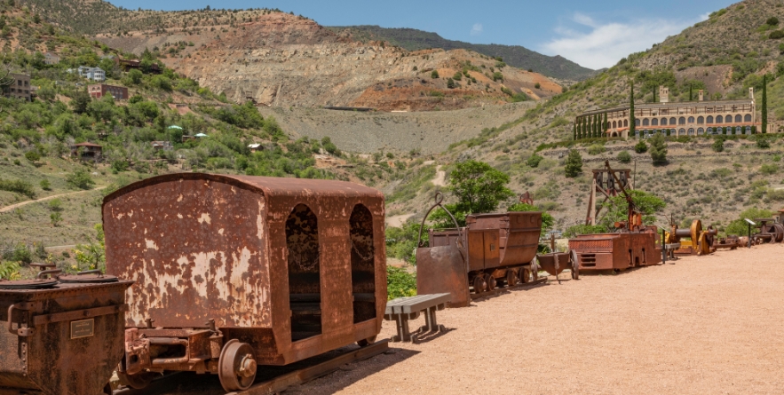 Douglas Mansion. Jerome State Historic Park. Arizona.
