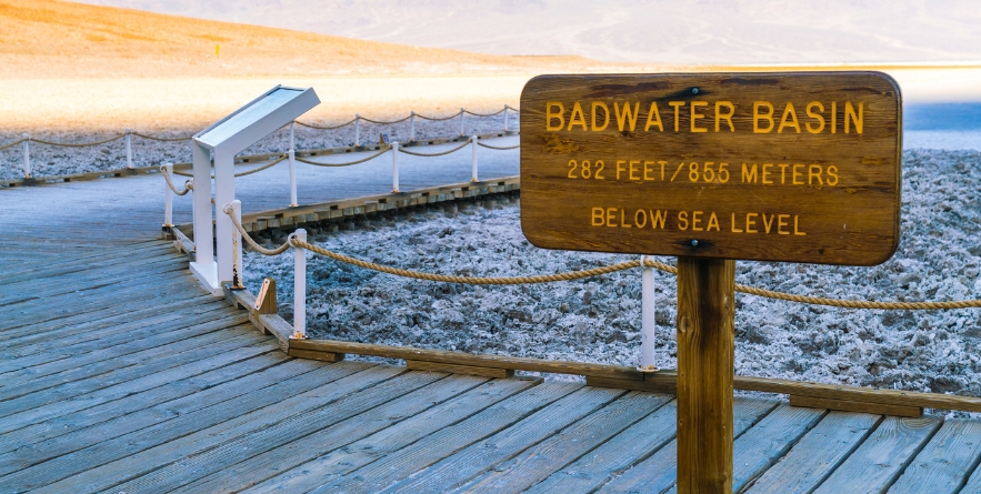 bad water basin ,California,usa.