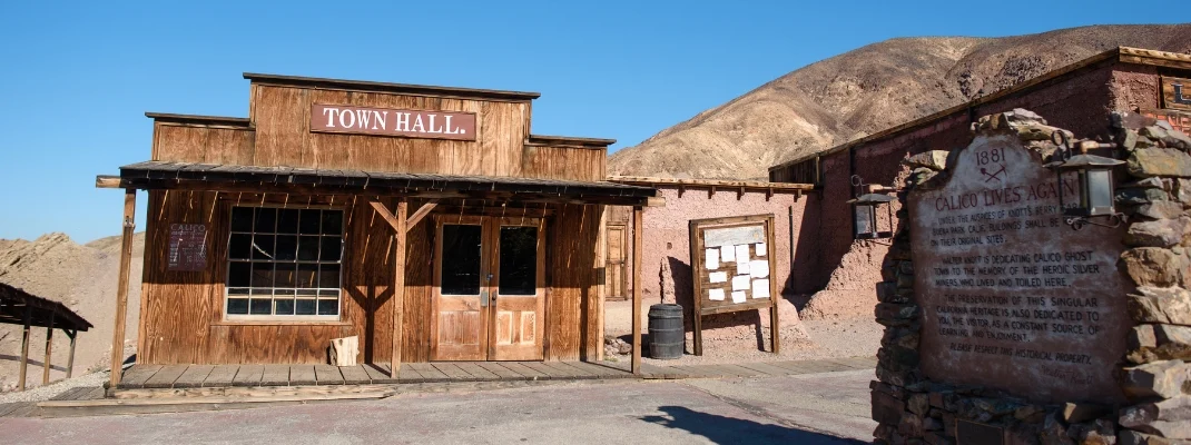 Calico Ghost Town in California, USA